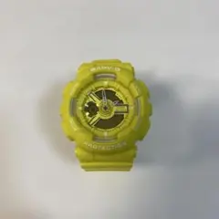 Baby-G 腕時計 デジタル アナログ イエローのサムネイル