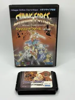 【2本セット】メガドライブ シャイニング・フォース、シャイニング＆ザ・ダグネス