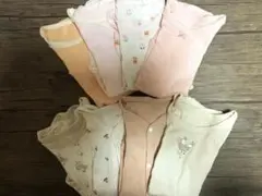 ベビー肌着 ロンパース8枚セット 80cm 女の子