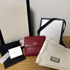 2026年最新】gucciマーモント 二つ折り財布の人気アイテム - メルカリ