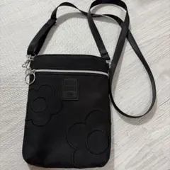 MARY QUANT マリークワント サコッシュ ブラック ショルダーポーチのサムネイル