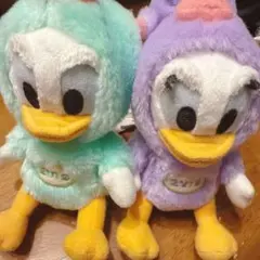 ドナルド　デイジー　ペアセット　干支ぬいぐるみ　2025 東京ディズニーリゾート限定 ぬいぐるみバッジ ドナルド