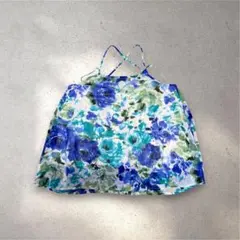 フラワー柄キャミトップス フェアリー 妖精系 透明感のサムネイル