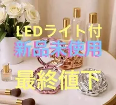 同梱で専用になりました。新品未使用　ミラー　鏡　薔薇　ゴールド　24KGP フォーデイズ LEDコンパクトミラー - メルカリ