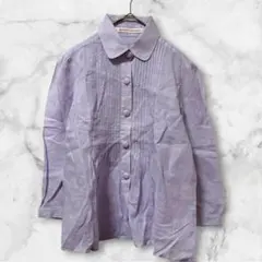 【美品✨️】 レイシーラディアント シャツ ブラウス 長袖 シアー感ありのサムネイル