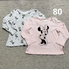 H＆М ミニーちゃん　長袖カットソー　80サイズ