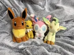 新品】もっちりマスコット ポケモンドールズ ブイズ 9点 ポケモン