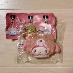 サンリオ どこでもぬいぐるみチャーム ラテクマバージョン「マイメロ」
