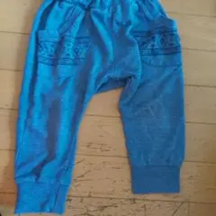 青色カジュアルパンツ 95cm未満