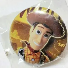 未開封 トイストーリー ウッディ 缶バッジ TOY STORY