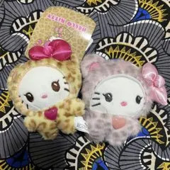 ギャルクマキティ ヒョウ柄 ピンク＆茶 2点セット 即日発送・新品未使用タグ付き