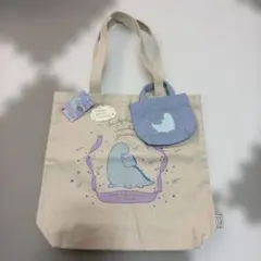 すみっコぐらし とかげ　トートバッグとミニポーチセット