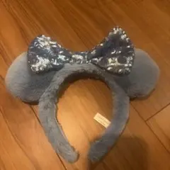 ディズニーカチューシャ ミニー（水色）