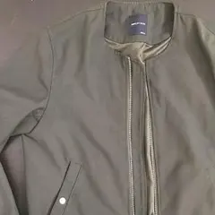 SHIPS JET BLUE ノーカラーMA-1