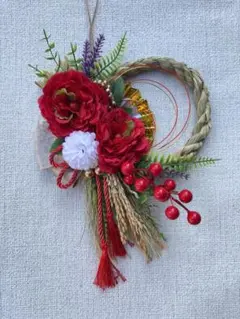 NO.61しめ縄 しめ縄リース お正月飾り　　しめ飾り 2026