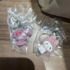 サンリオ ゆるっとめじるしアクセサリー　マイメロディ　ぼんぼんりぼん