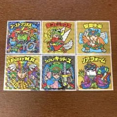 ヘッドだらけのビックリマンチョコ　聖フェニックス ゴーストアリババMe 6枚