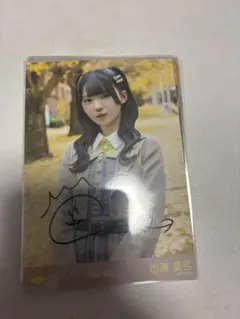 ≒JOY ニアジョイ 生写真 電話番号教えて！ 直筆サイン 市原愛弓