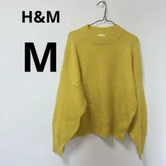 年末セール！H&M [M] イエローニット オーバーサイズ