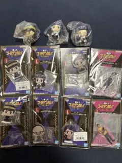 一番くじ ゴールデンカムイ ちょこのっこ アクリッツキーホルダー アクスタセット