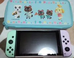Nintendo Switch本体＆どうぶつの森デザインカバーセット