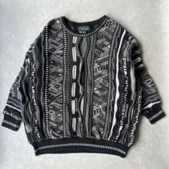 Croft & Barrow 3Dニット セーター 立体編み 古着