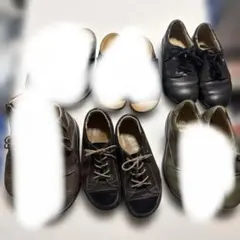 Finn Comfort Uチップ レザーシューズ 71/2 ブラウン - メルカリ