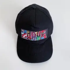 海外古着 マーベル プリント スパイダーマン トラッカーキャップ 帽子 黒のサムネイル