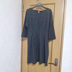 SMASH WEAR ドット柄 七分袖 ワンピースのサムネイル