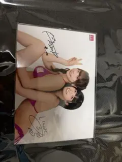 石原希望 葵いぶき ラッキー賞 2L 生写真 当選品FANZAオンラインくじのサムネイル