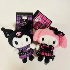 サンリオ クロミ マイメロディ マスコットホルダー ぬいぐるみ メロクロ