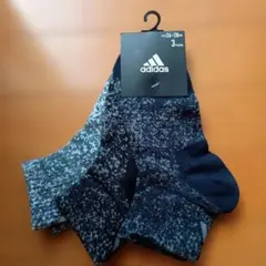 adidasu メンズ ソックス 3足組