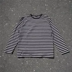 Y2K archive グランジ ボーダー カットソー ポーカーズ 深水光太