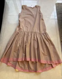 《新品タグ付》REYCヨーコチャンのノースリーブ ピンクワンピース