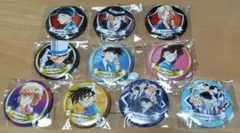 名探偵コナン　コナン百貨店　米花商店街ガチャ缶バッジ　コンプリートセット