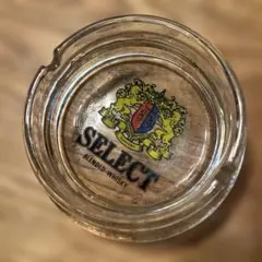 SUNTORY SELECT ガラス製 灰皿 ノベルティ　昭和レトロ　ビンテージ
