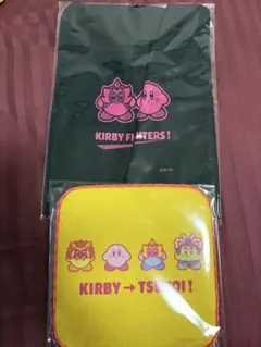 【新品未使用】【2点セット】カービィファイターズ2 サコッシュ、ミニタオル
