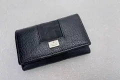 極美品 GUCCI グッチ 6連キーケース ブラック
