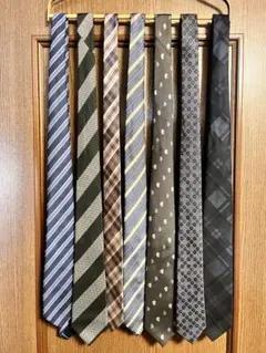 ネクタイ 7本 まとめ売り セット ビジネス用 メンズ