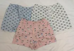 UNIQLO PAUL & JOE ショートパンツ 3枚セット SサイズMサイズ