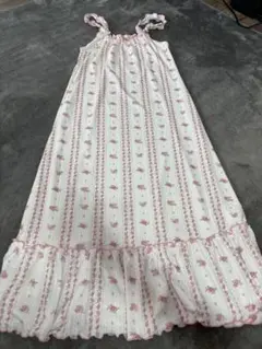 美品❣️レディース　キャミソール　ロングワンピース　S