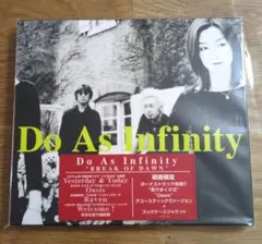 美品◇BREAK OF DAWN◇ Do As Infinity 初回限定 CD