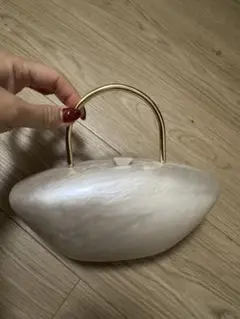 ホワイトパーティーバッグ