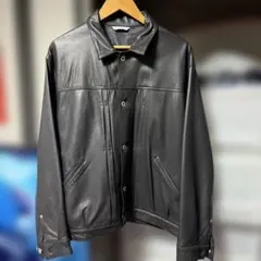 JOURNAL STANDARD ラムレザー　トラッカージャケット　Ｌサイズ