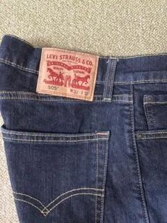 Levi's 505 ダークブルー W32 L32