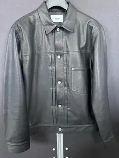【美品】CELINE ポリスマン レザージャケット／サイズ54／付属品完備 美品】CELINE ポリスマン レザージャケット／サイズ54／付属品完備
