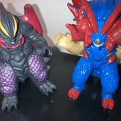 ウルトラ怪獣　3体セット　グリムド　キメラべロス　エリマキテレスドン
