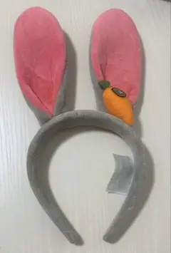 上海ディズニー　ズートピア　カチューシャ　ジュディ