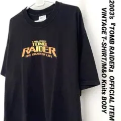 2003年製 Tomb Raider オフィシャルTシャツ/ヴィンテージ/古着のサムネイル