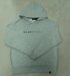 SILAS & MARIA グレー パーカー　ロゴのサムネイル
